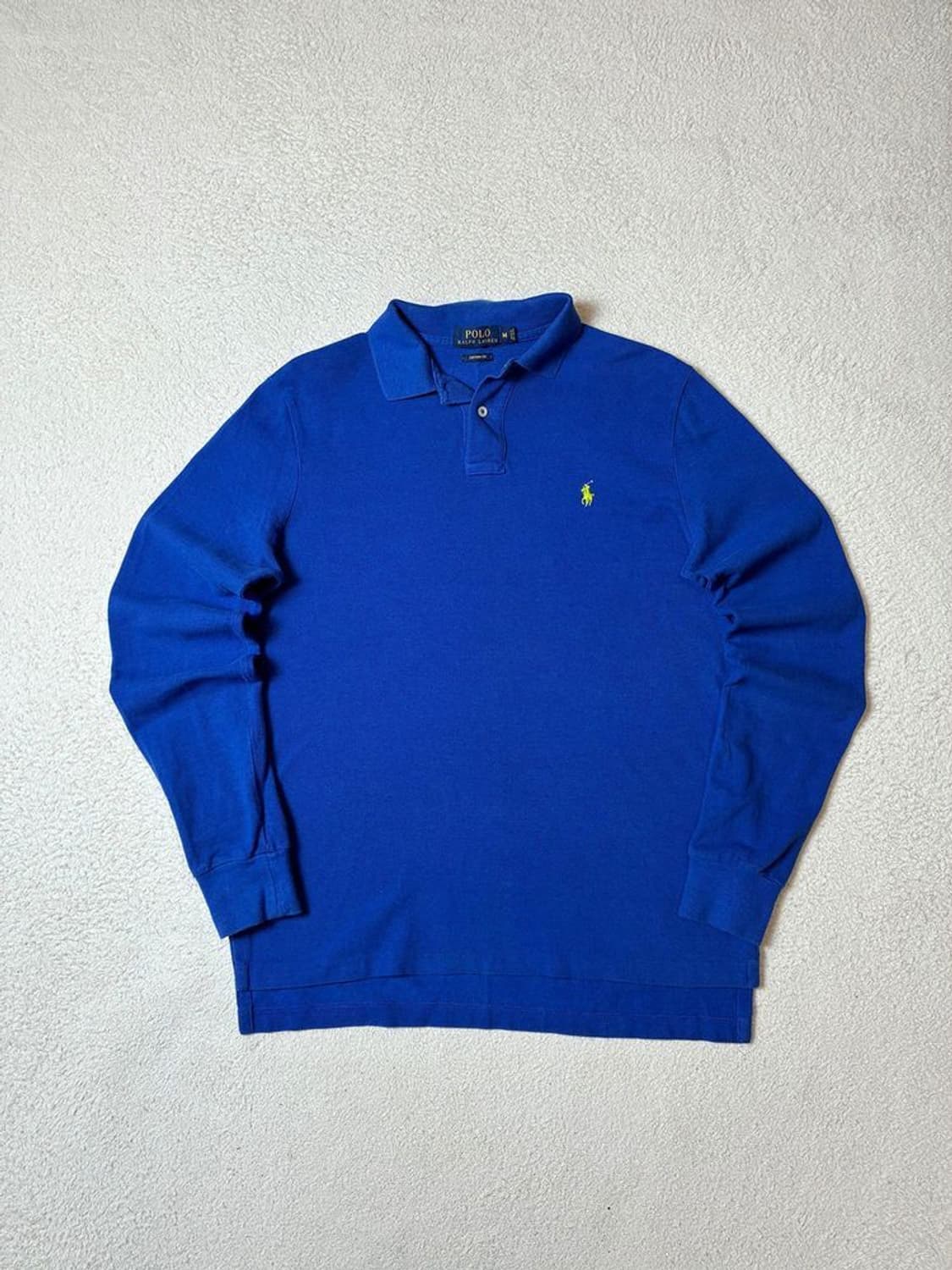 폴로 랄프로렌 커스텀핏 포니 로고 카라 롱슬리브PN7182 상품이미지1