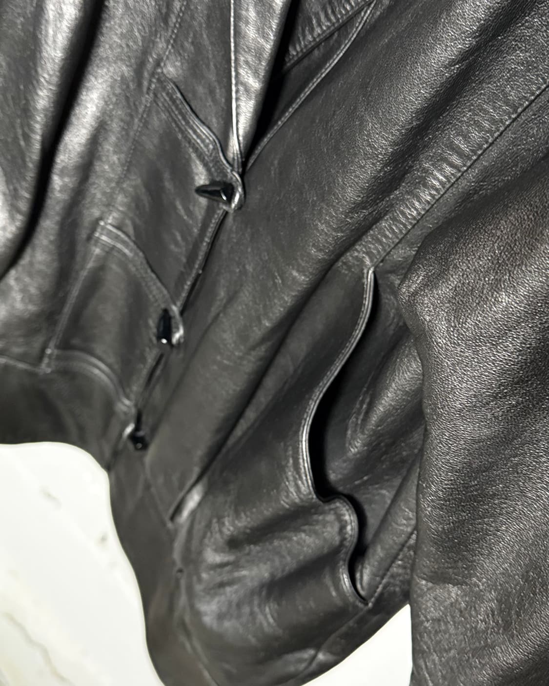 빈티지 양가죽 블레이저 자켓 100-105 상품이미지4