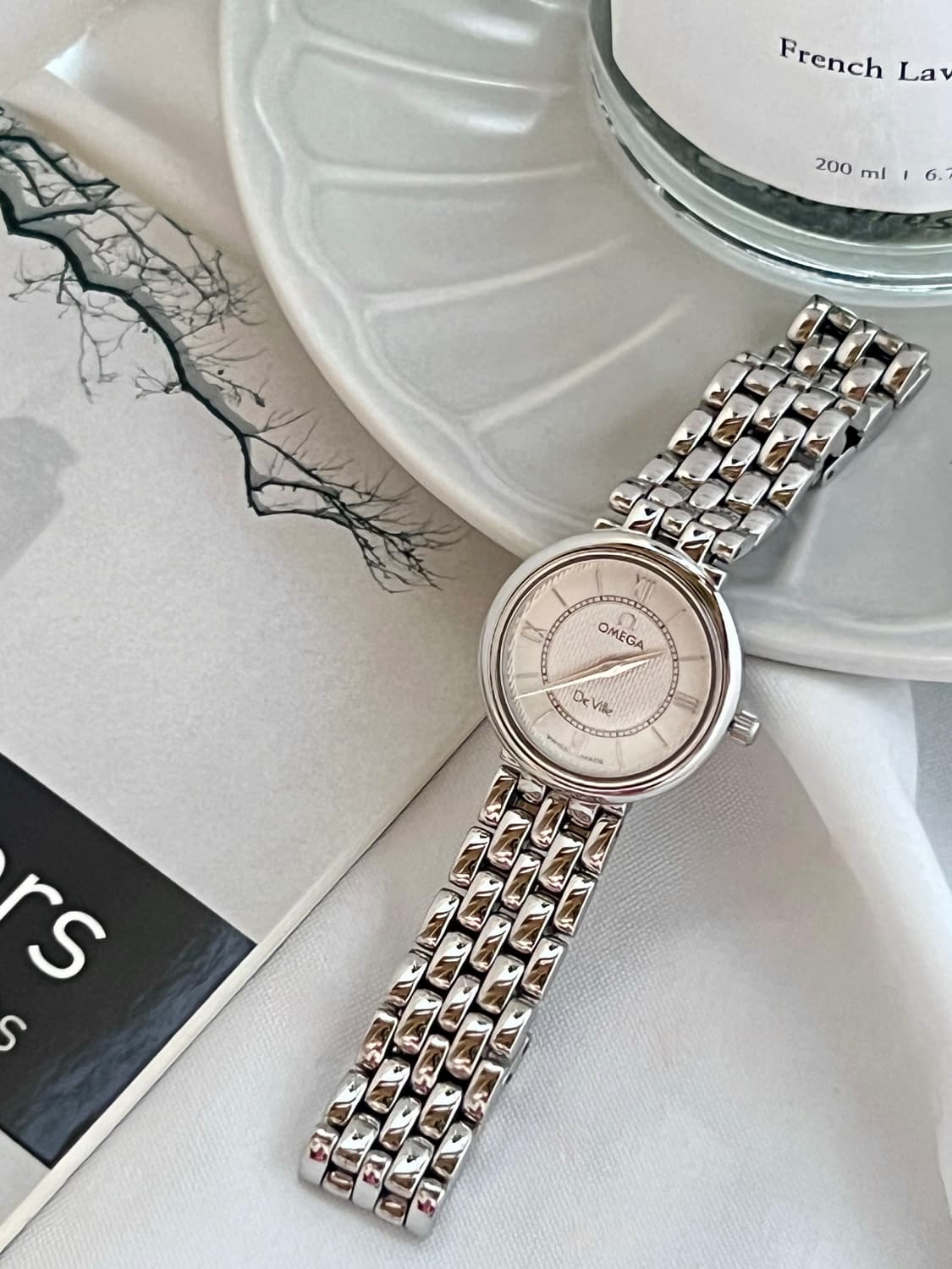 오메가 드빌 프레스티지 여성 시계 / 정품감정 . 케어 상품이미지8