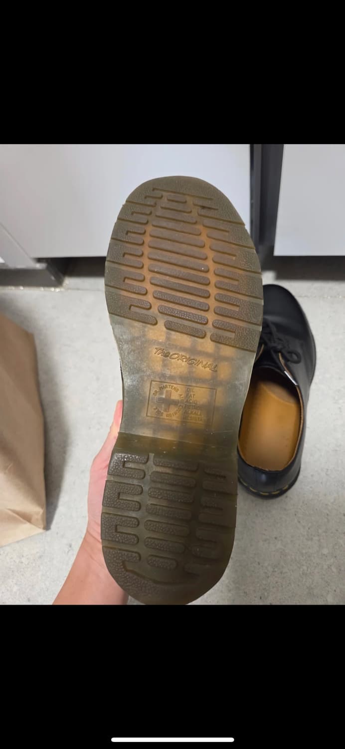 닥터마틴 스무스 1461 블랙 Uk9 상품이미지5