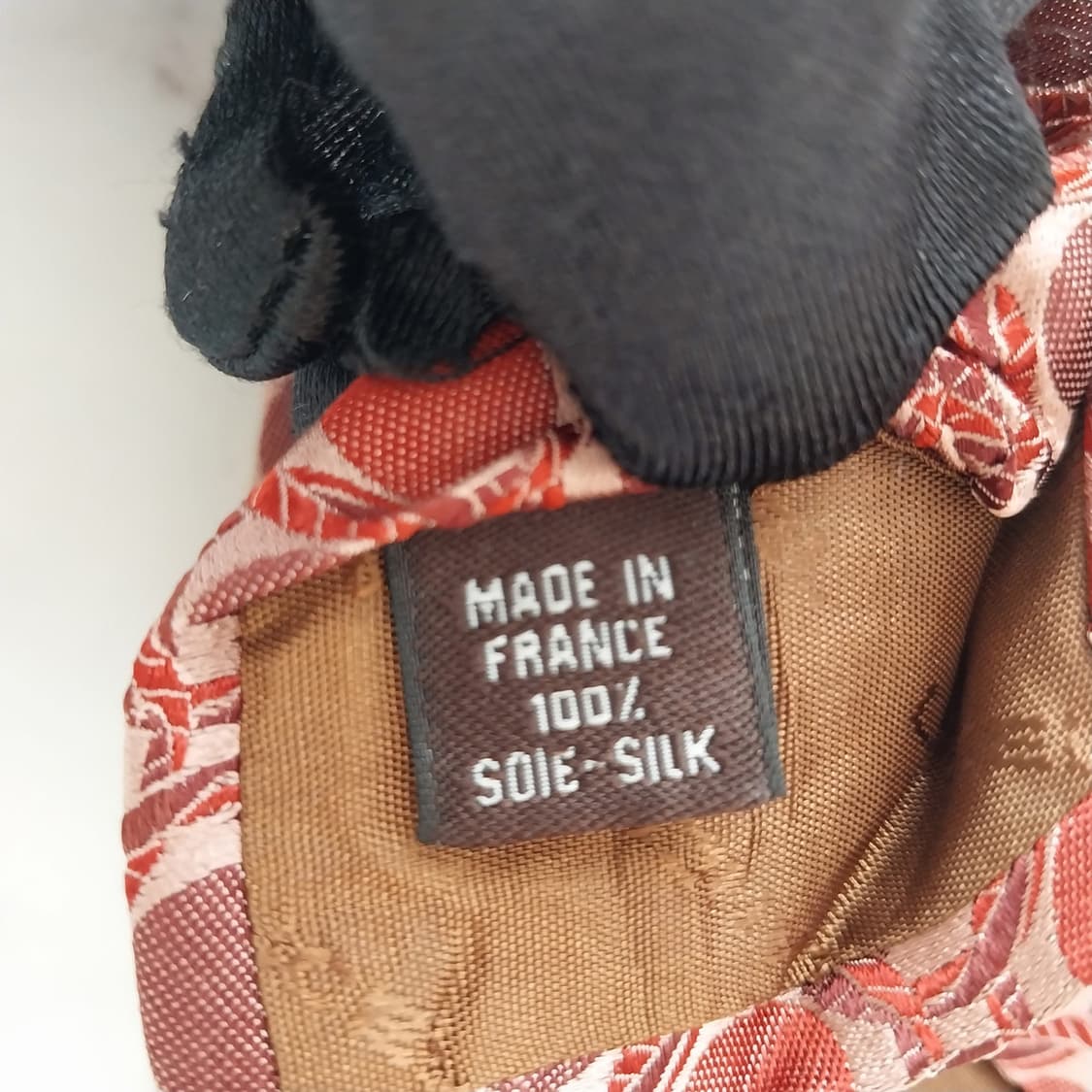 란셀 실크 레드 서클 패턴 넥타이 9.7cm A+등급  K1208
 상품이미지10