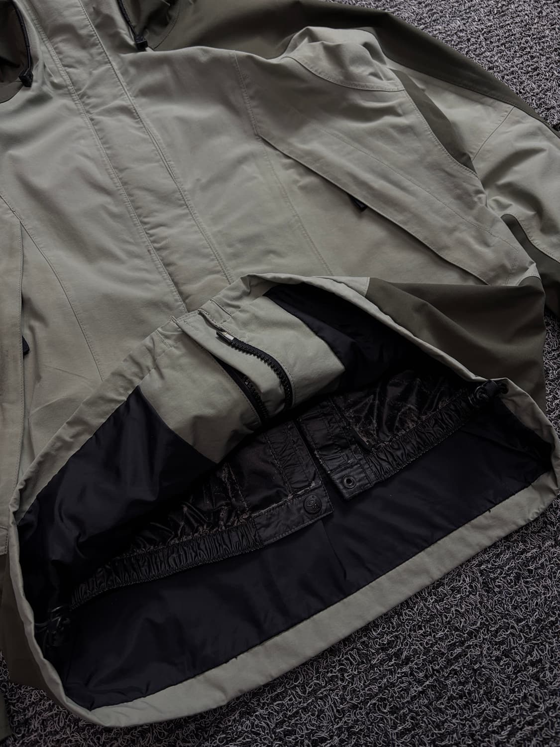 마운틴하드웨어 고어텍스 USA og 배색 마운틴 자켓 카키 1893 상품이미지3