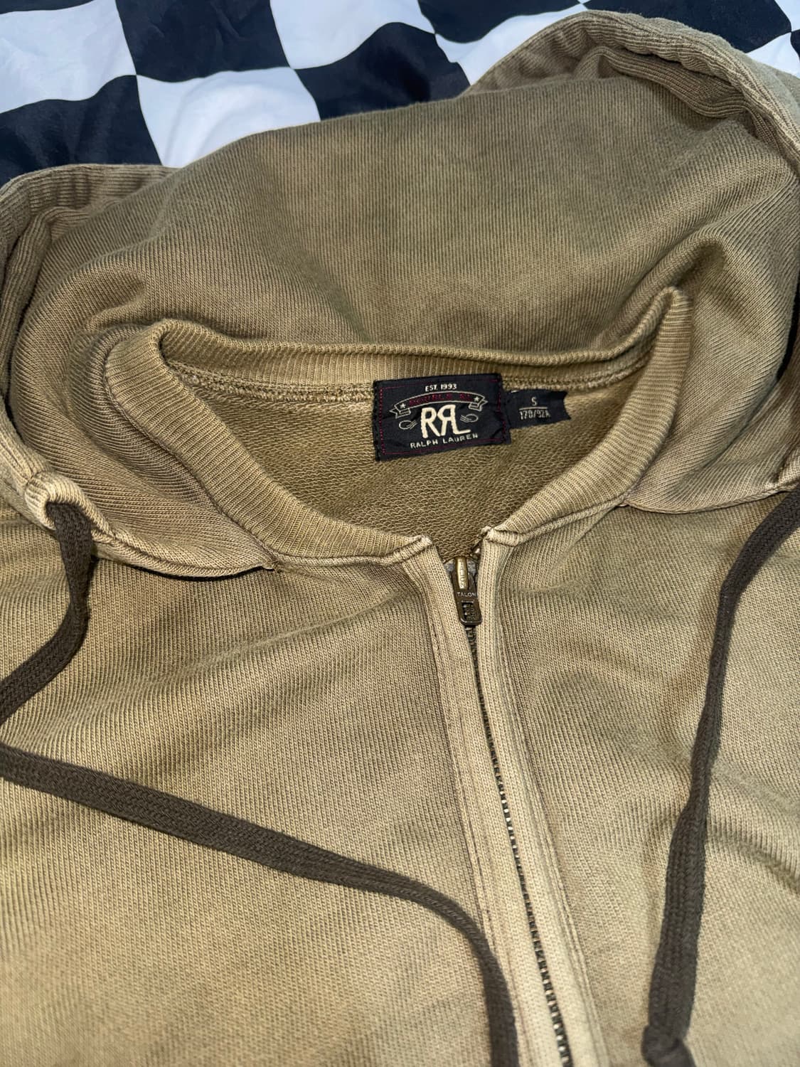 RRL 후드집업 카키 상품이미지3