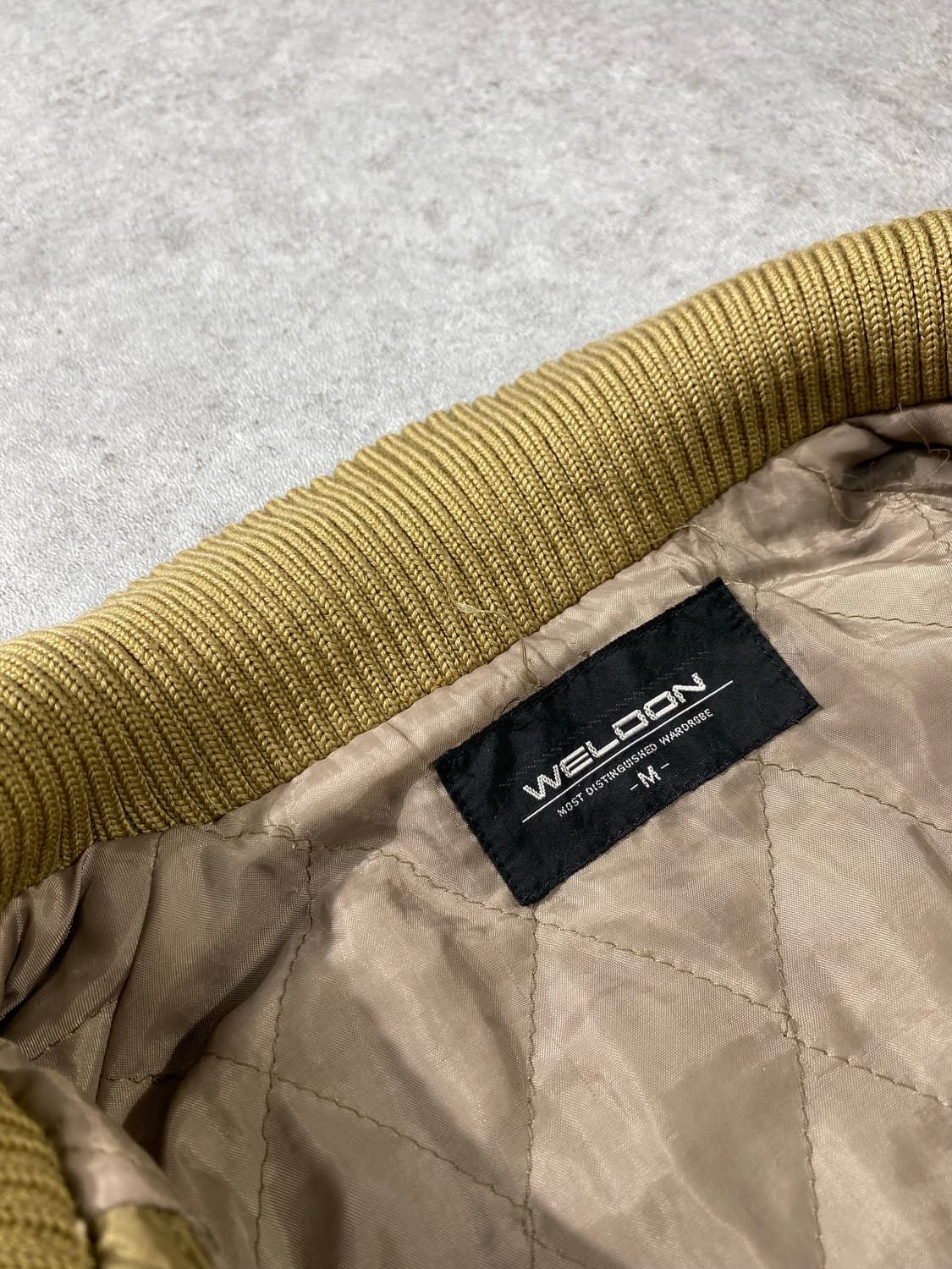 [M] 90s WELDON 재패니즈 빈티지 나일론 봄버자켓 상품이미지9