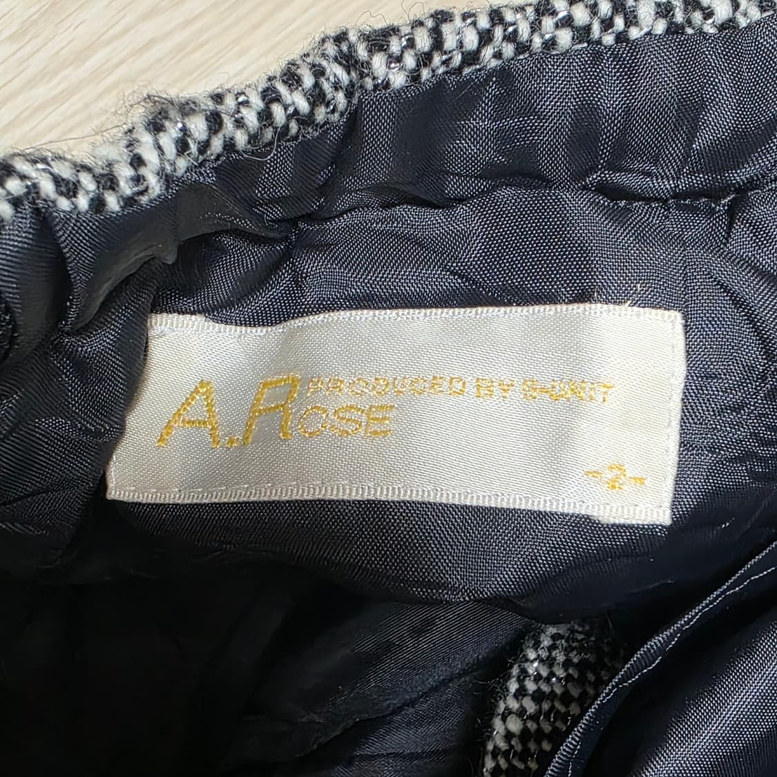 일본빈티지)트위드 로맨틱 히메라떼갸루st 고딕 진주앤틱 머메이드원피스 상품이미지4