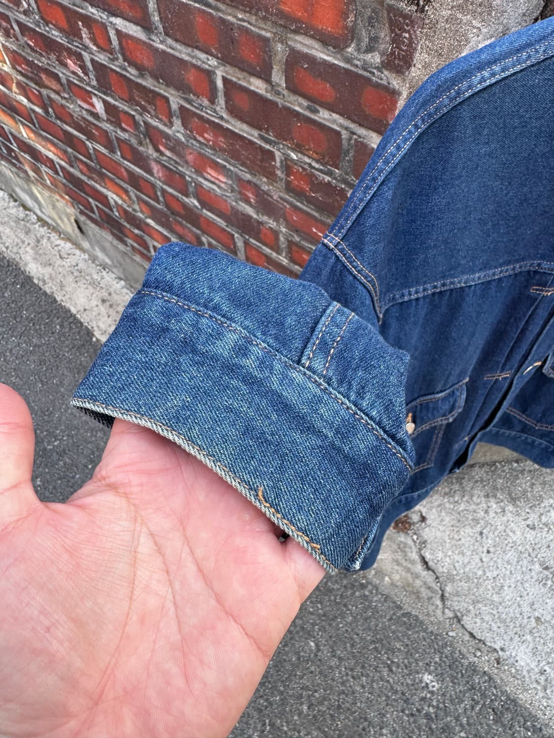 프릭스스토어 2세대 데님 트러커자켓  상품이미지6