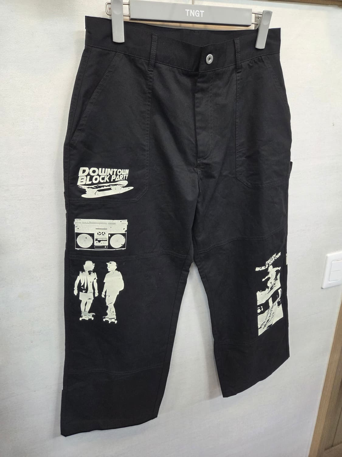 트릴리온 스케이드보드 그래픽 카펜터 코튼 팬츠 m 상품이미지4