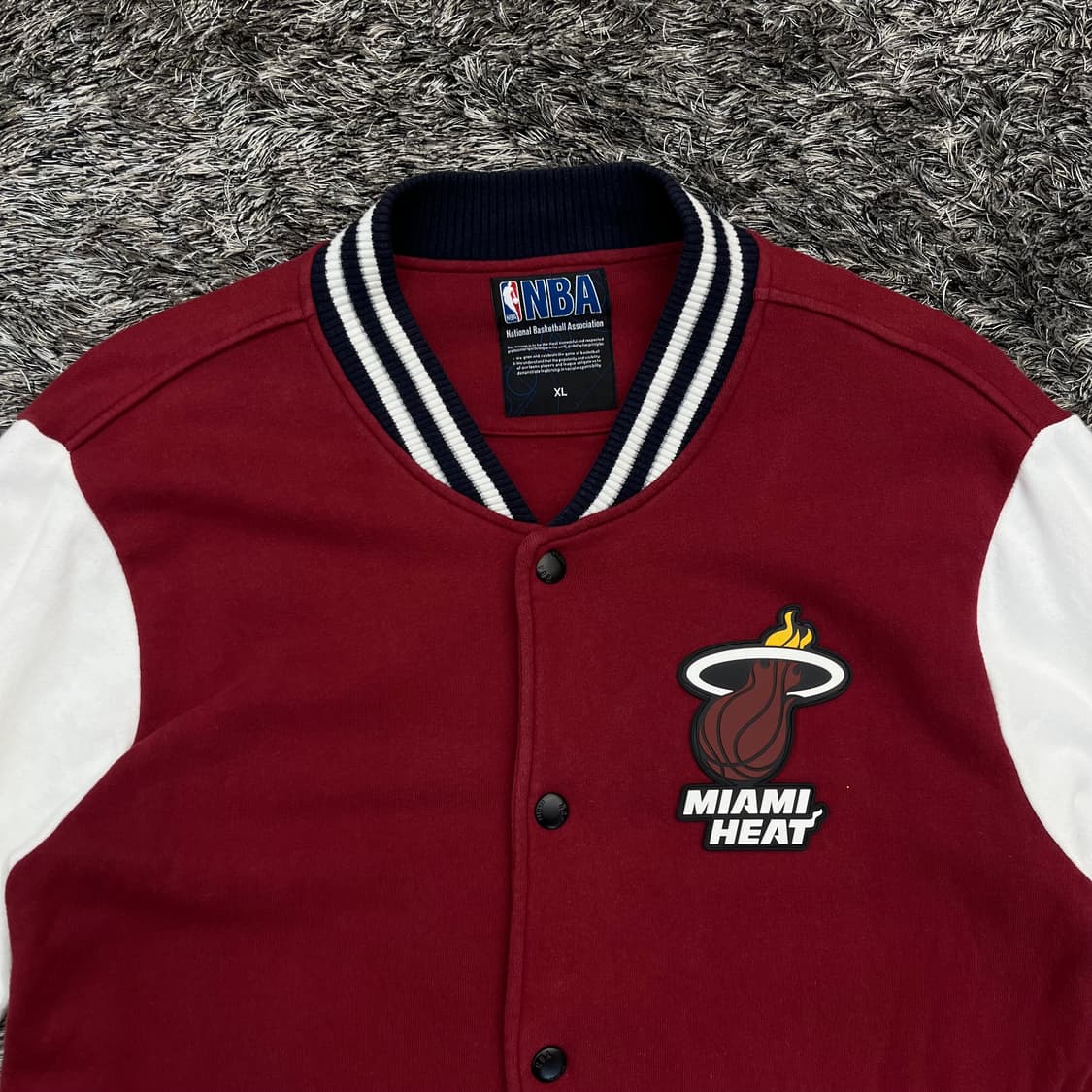 NBA 마이애미 히트 바시티 자켓 (XL) 상품이미지2