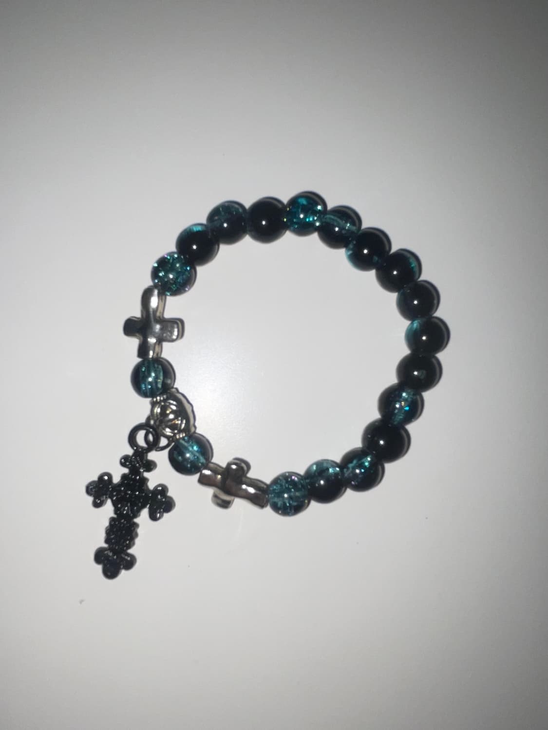 고스 펑크 비즈 팔찌 ✝️ 상품이미지1