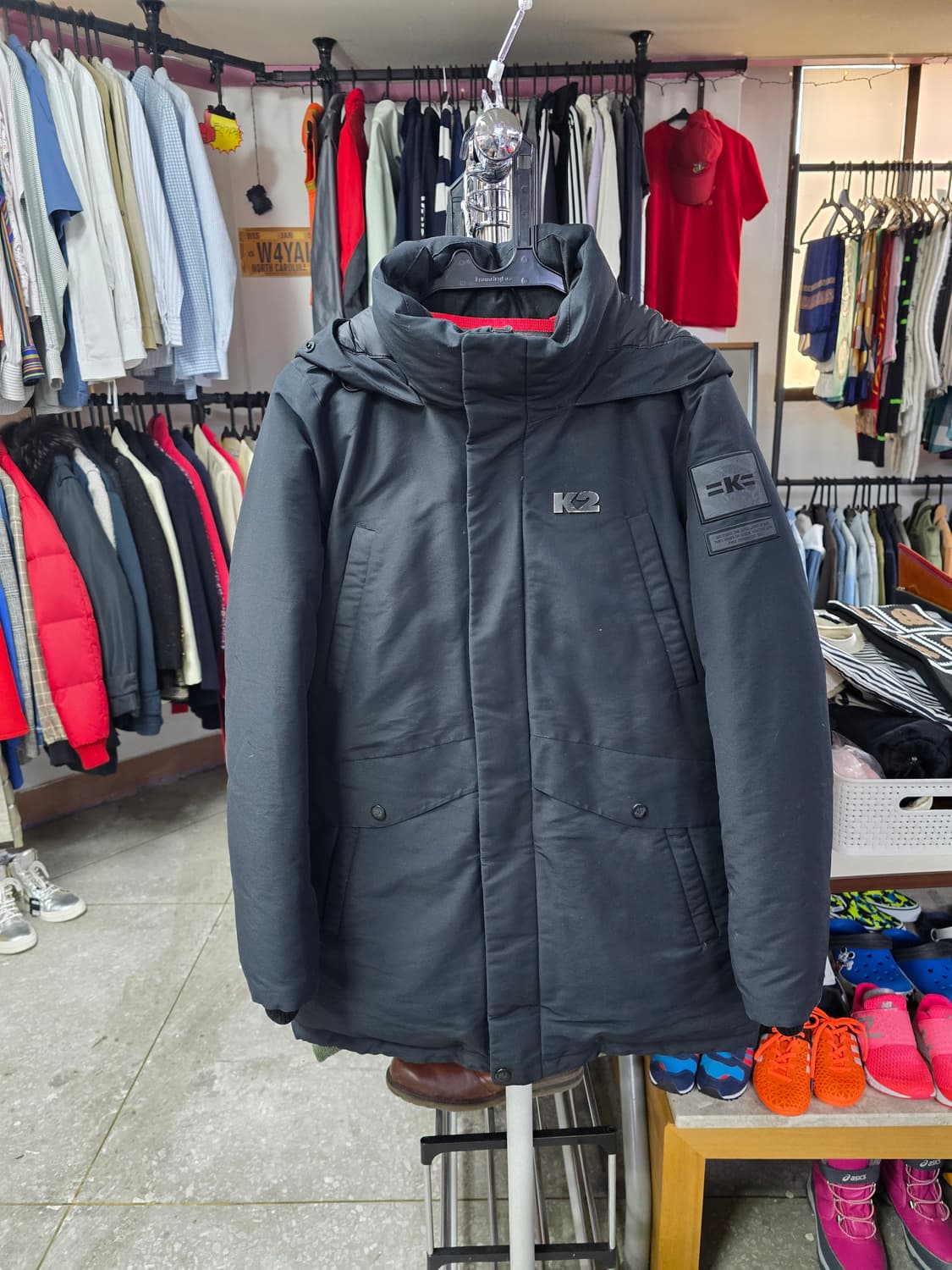 K2 여성 블랙 패딩 점퍼 (1393) 상품이미지1