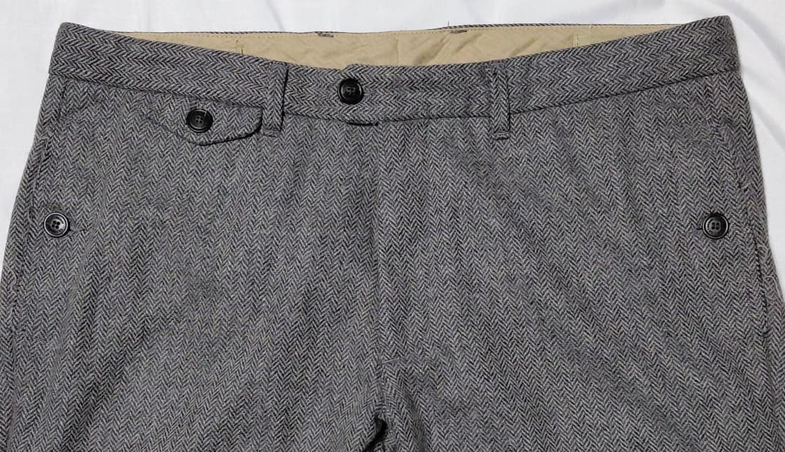 [정품] C.P. Company 헤링본 울 트위드 팬츠 (52사이즈) 상품이미지1