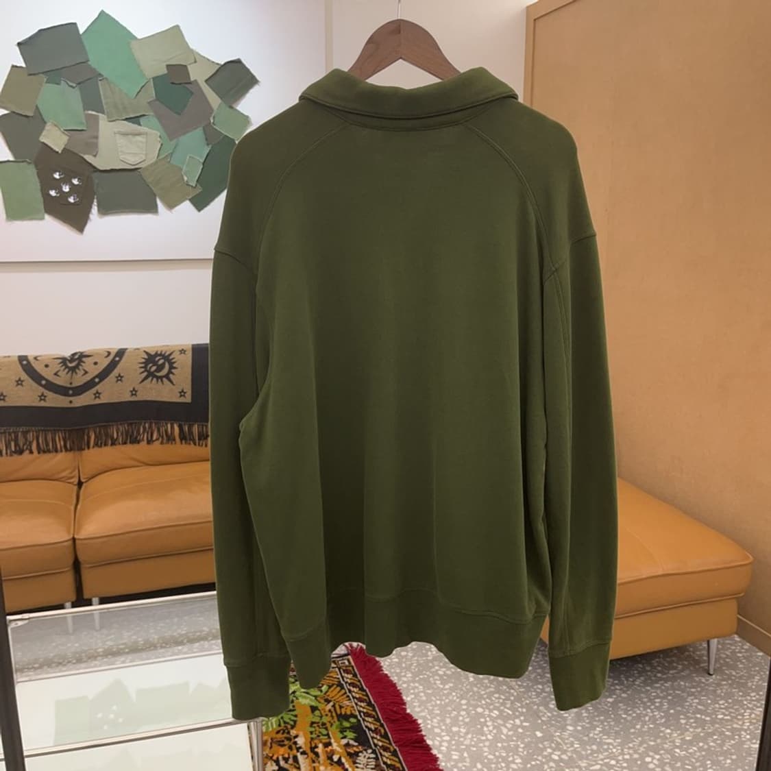 코스 COS 릴렉스 반집업 스웻셔츠 맨투맨 105 C06322 상품이미지3