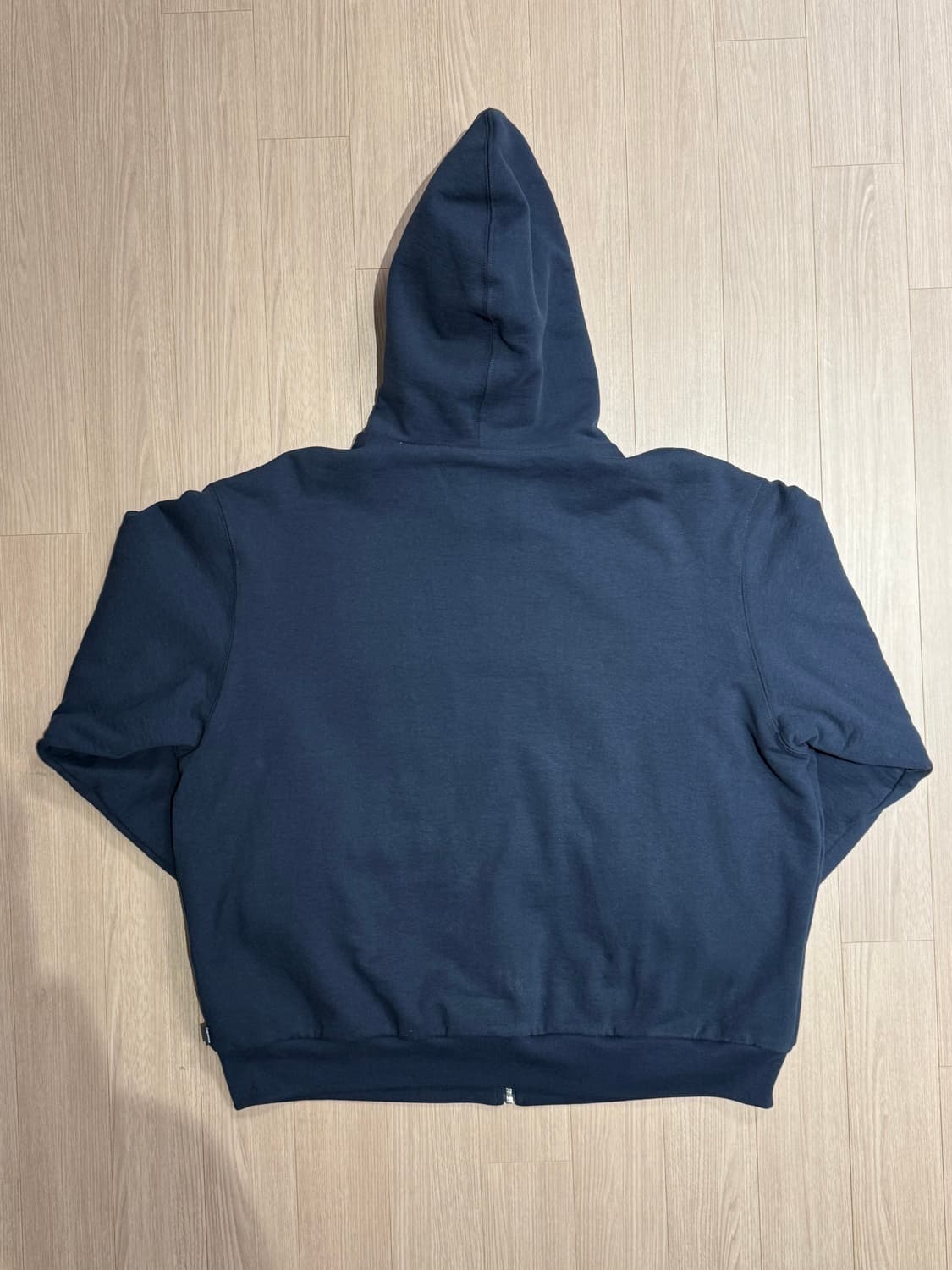 [L] 슈프림 아크 써멀 라인드 집업 후드 스웨트셔츠 네이비 - 25FW 상품이미지2