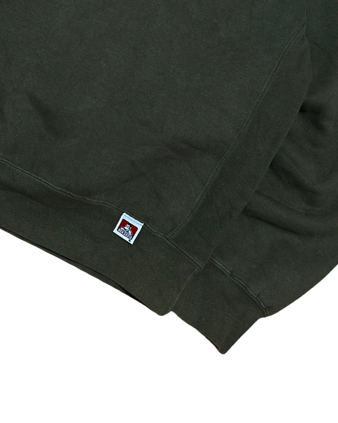 벤 데이비스 로고 카키 맨투맨 상품이미지4