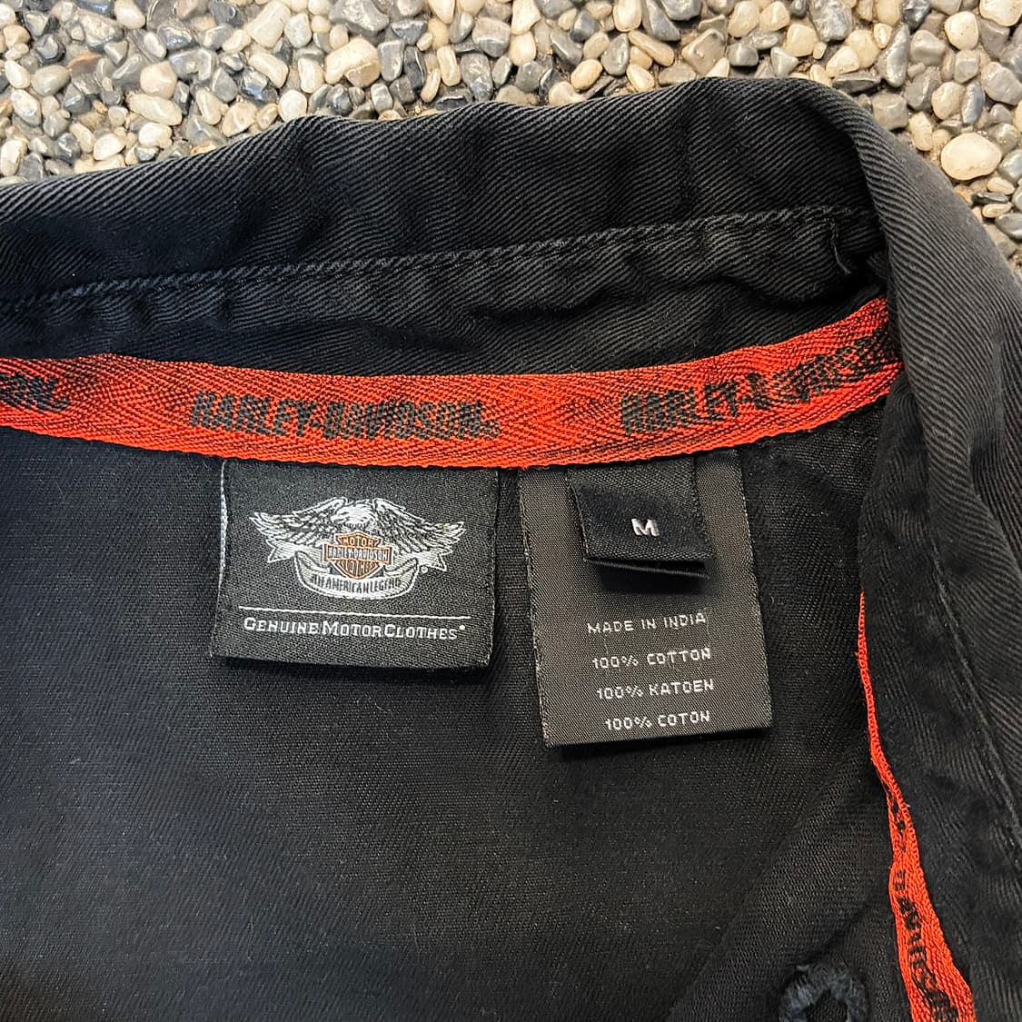 할리데이비슨 아이언 블록 반팔 셔츠 (L) 상품이미지7