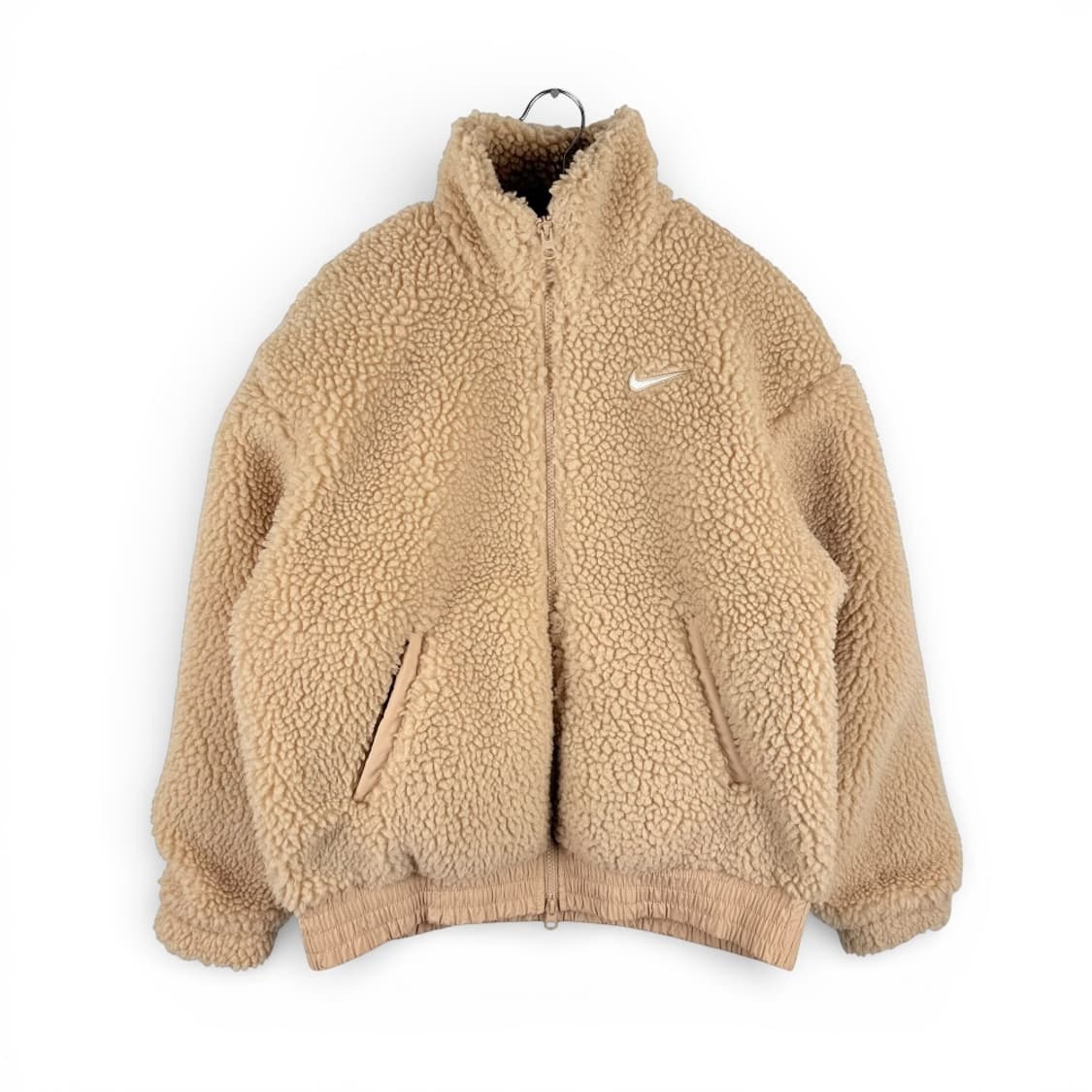 (S) 나이키 우먼스 NSW 스우시 플러시 자켓 헴프 상품이미지1