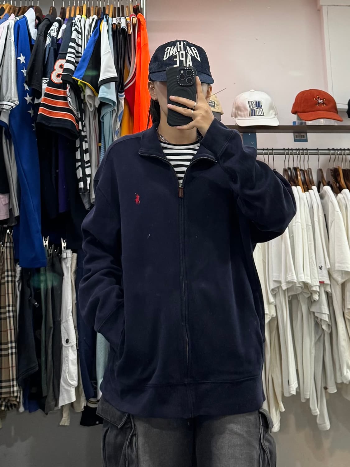 폴로 랄프로렌 코튼 집업 상품이미지5