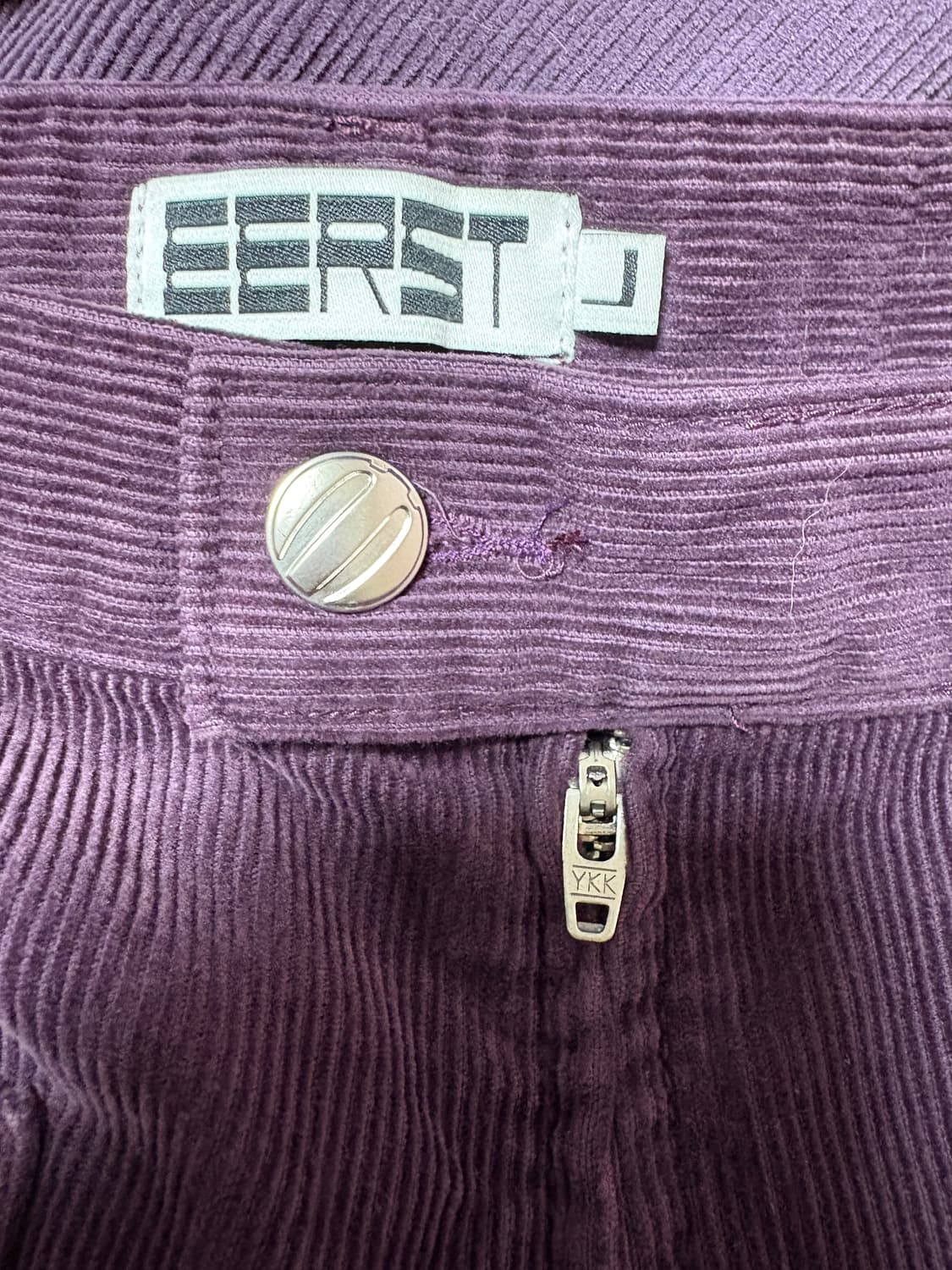 [EERST] M-Painted Corduroy Chino [Purple 상품이미지5