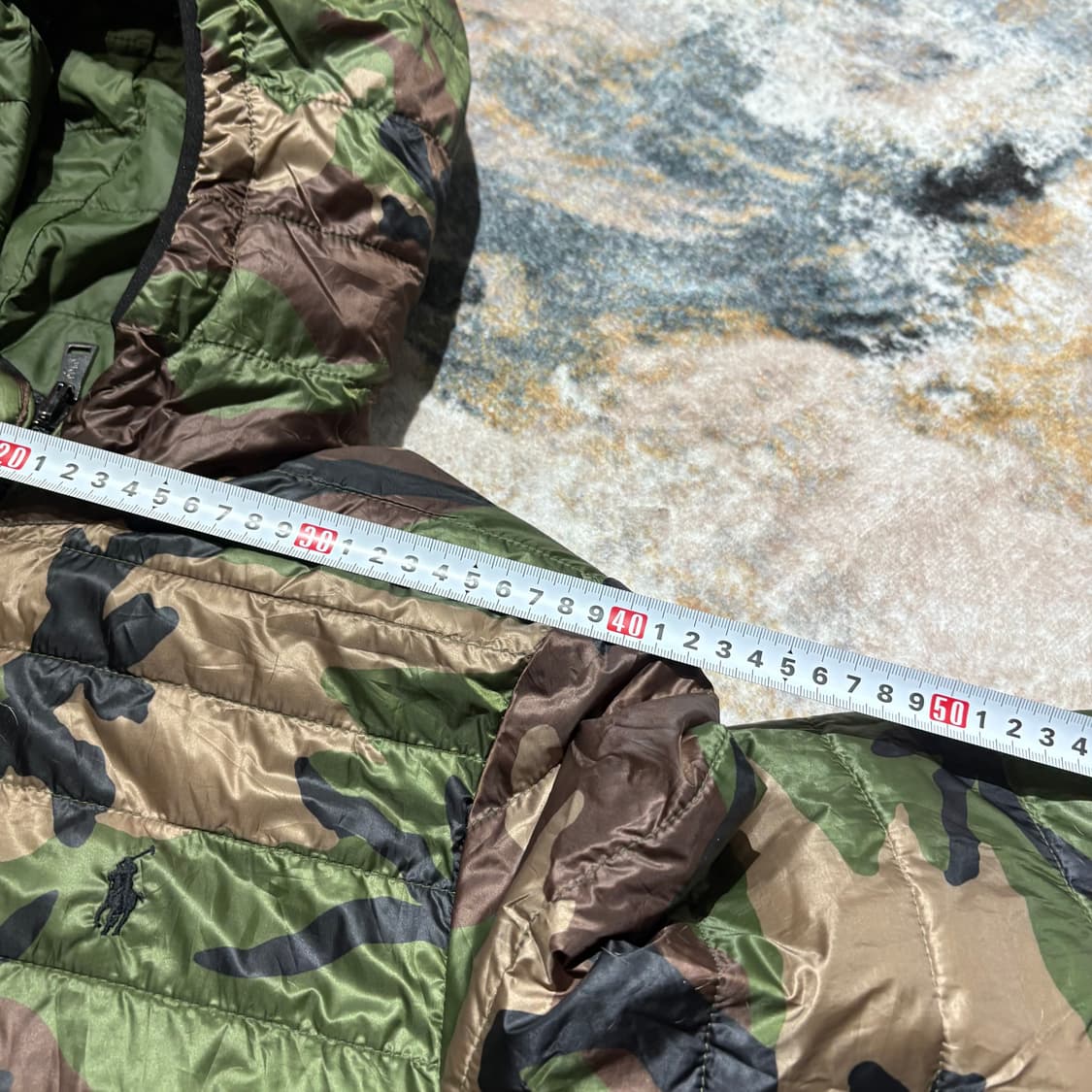 폴로 카모 리버서블 후드 경량패딩 새상품 상품이미지8