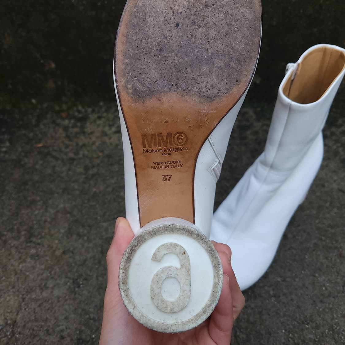 [37] MM6 메종마르지엘라 앵클 부츠 (240) 상품이미지7