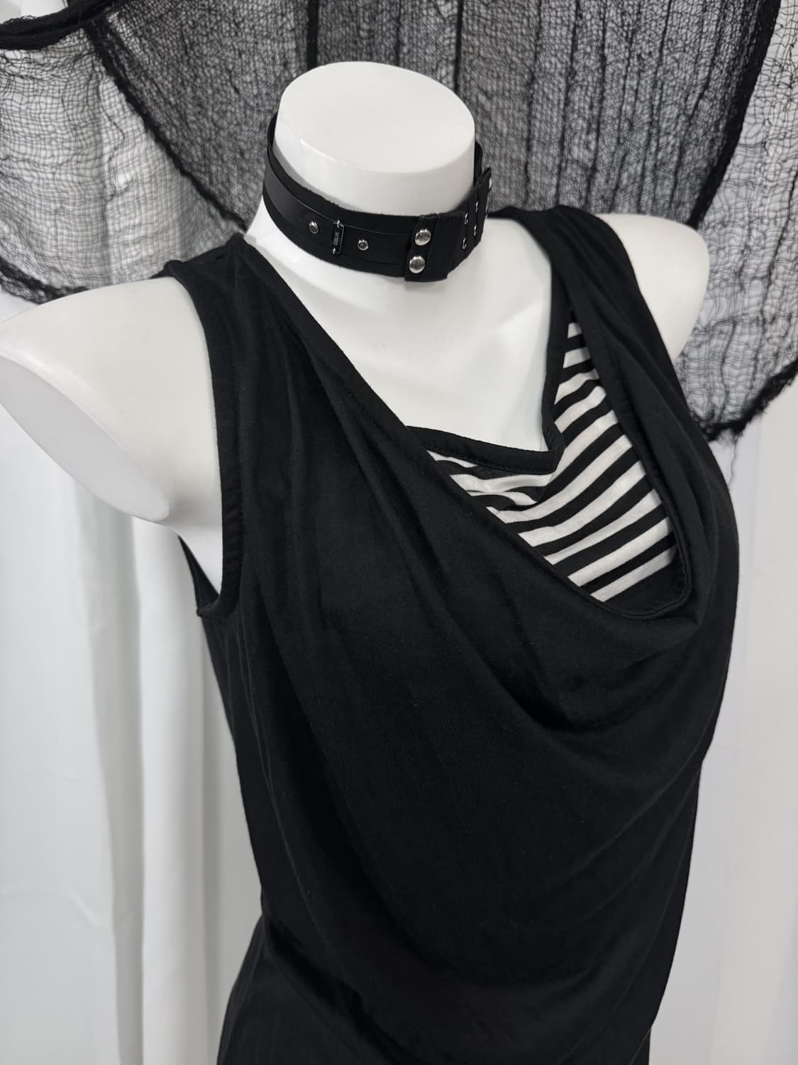 stripe sleeveless 상품이미지2