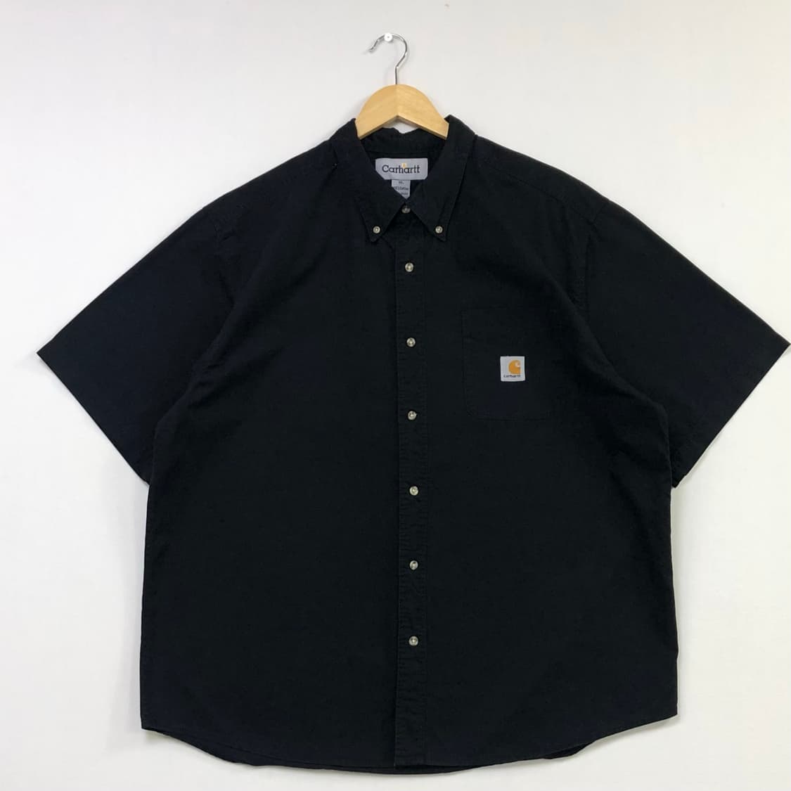 XL 칼하트 블랙 워크 셔츠 상품이미지2