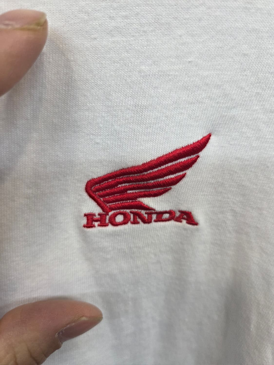 혼다 오리지날 윙 자수로고 롱슬리브 긴팔 L 상품이미지5