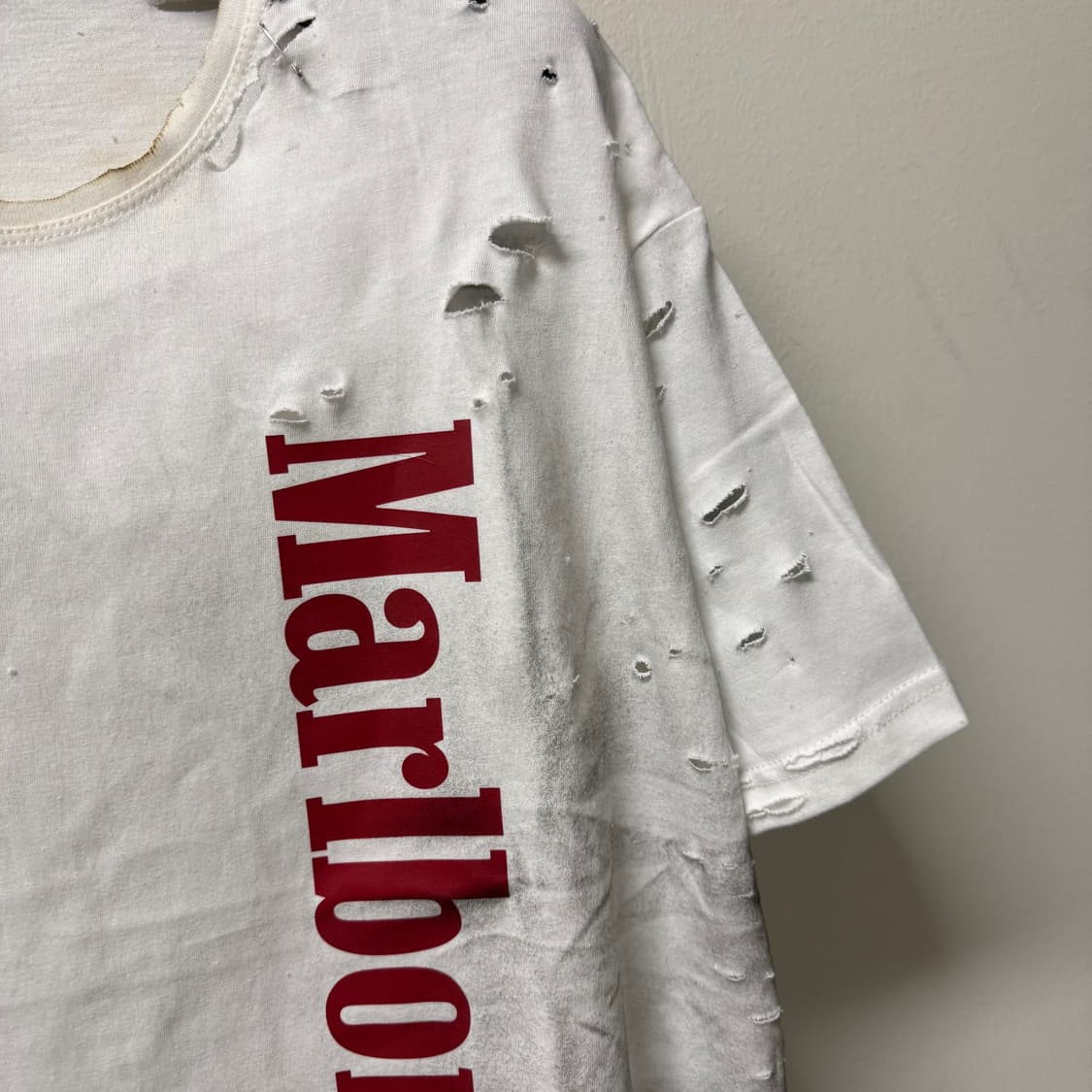 빈티지 말보로 디스트로이드 반팔티  상품이미지2