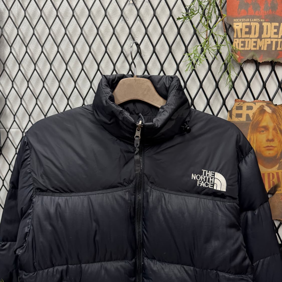 00s 노스페이스 클래식 눕시 다운 패딩 자켓 블랙 상품이미지3