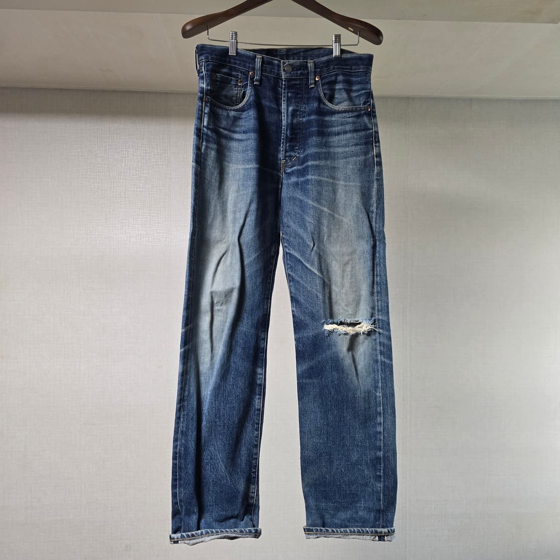 일본산 리바이스 Big E 셀비지데님 상품이미지1