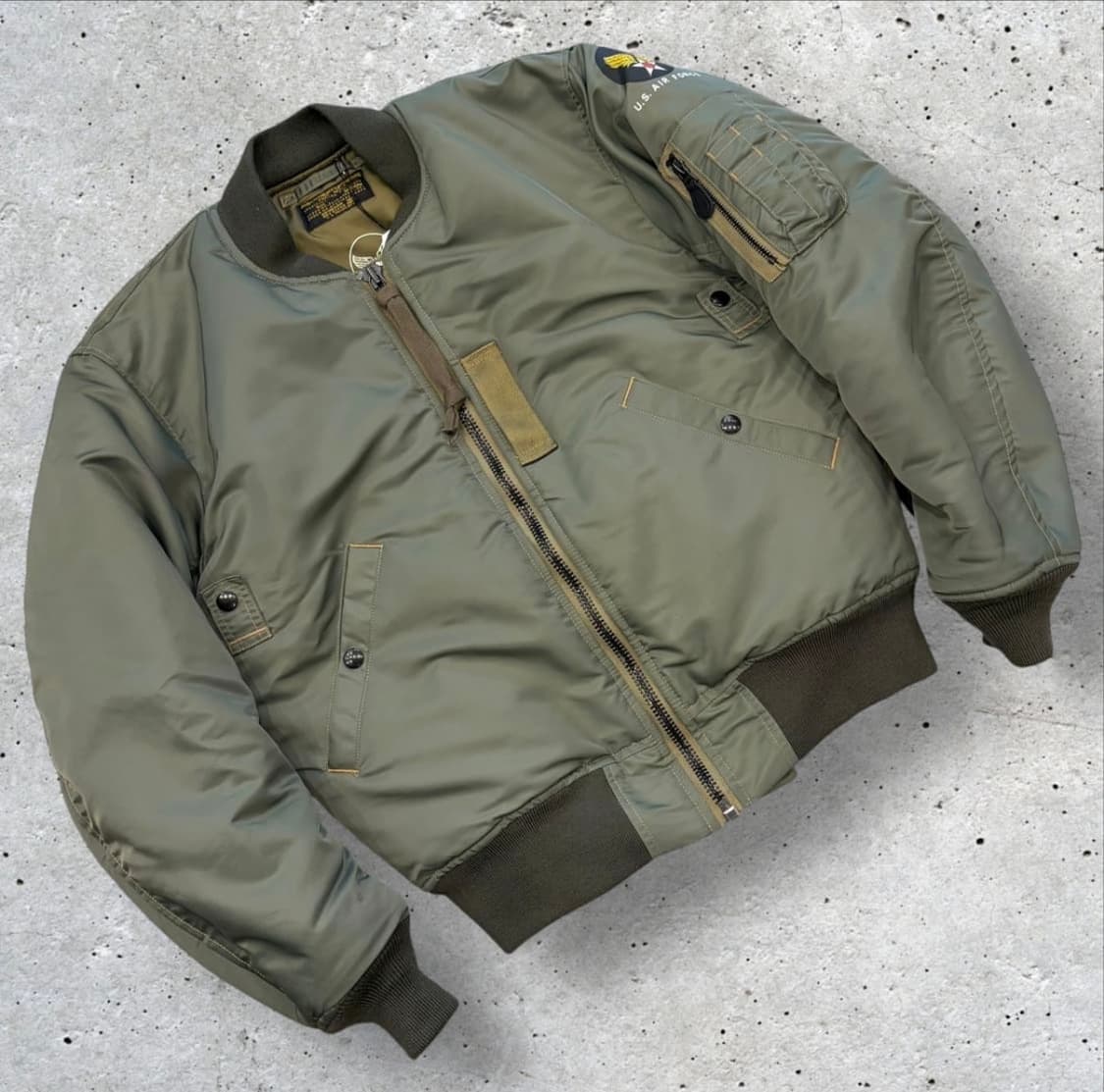 [M] 브론슨 마원 MA-1 항공 점퍼 자켓 C727 상품이미지2