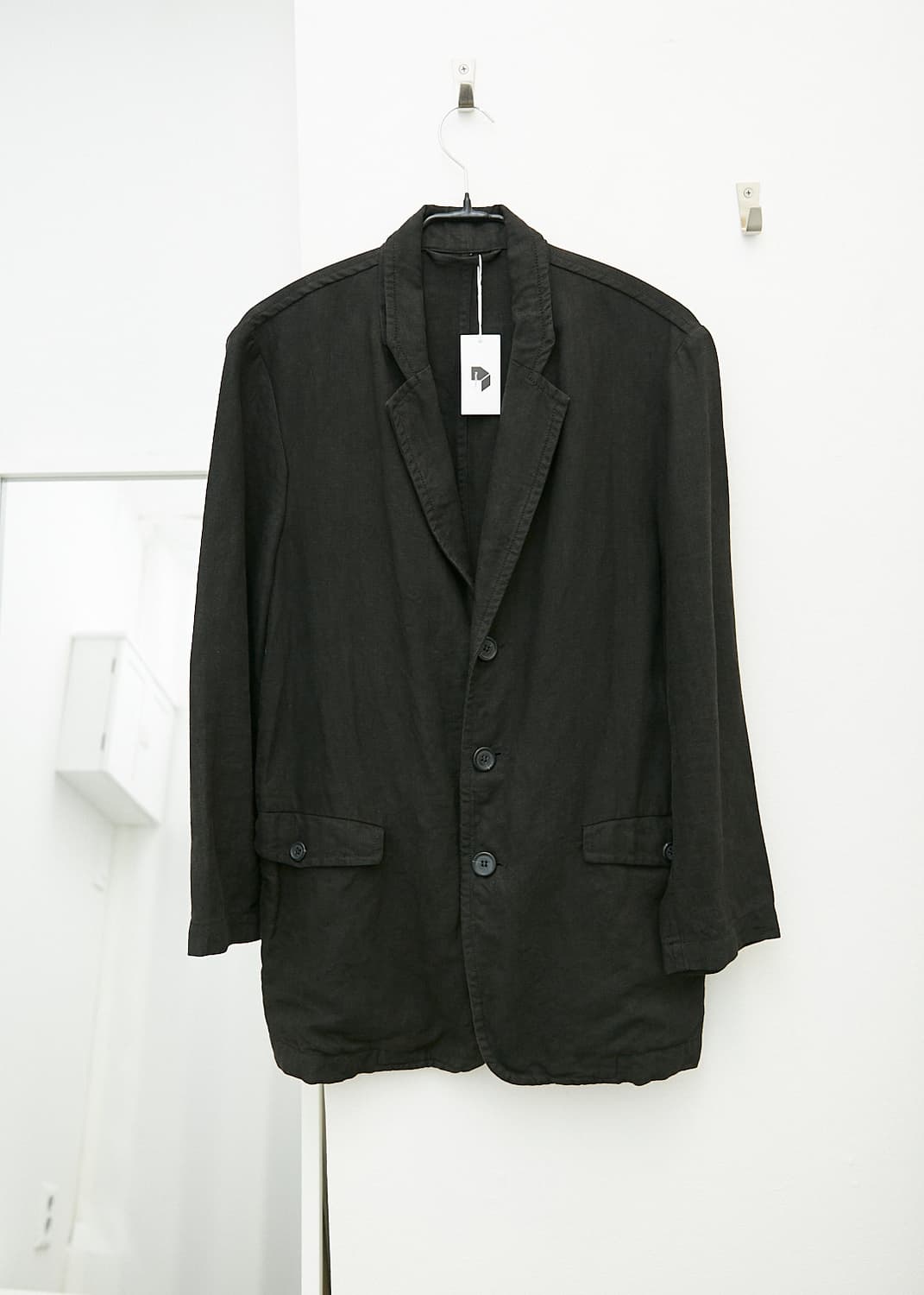 Side Slit Linen Jacket 상품이미지1