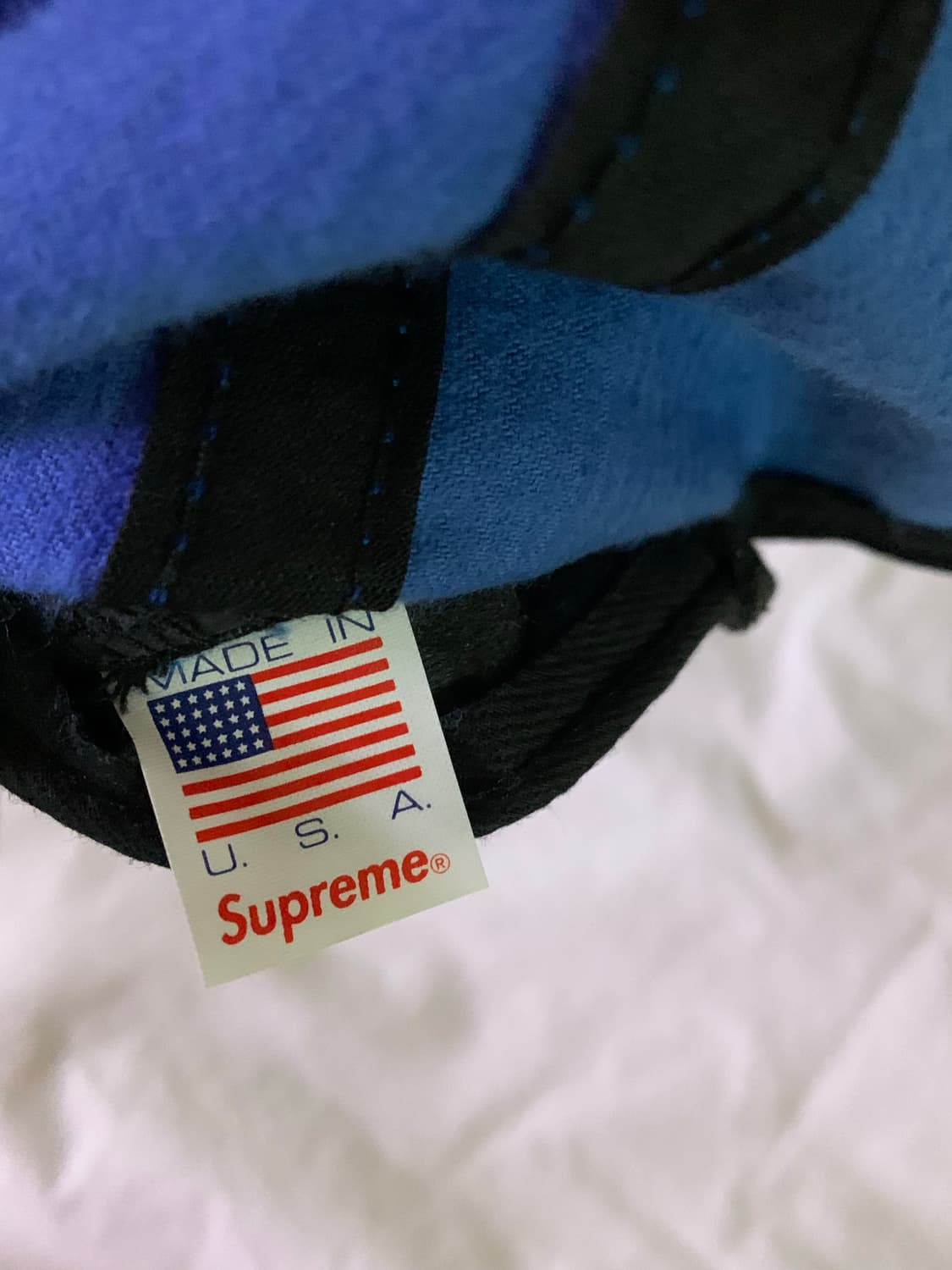 슈프림 코듀로이 캠프캡 블루 모자 상품이미지4