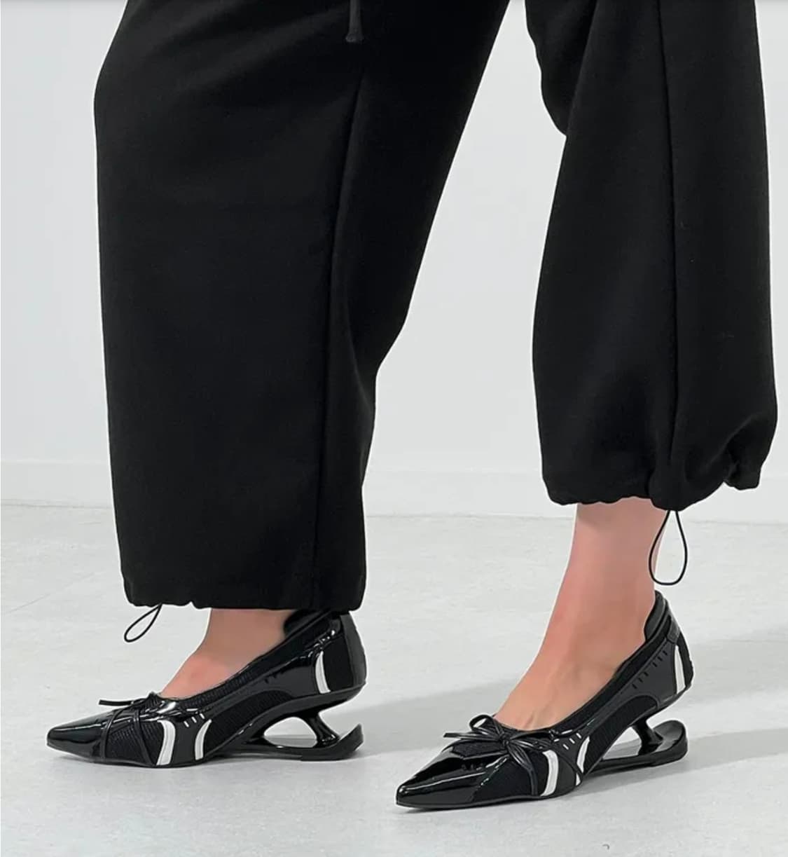 스포티 스니커즈 스틸레토 235 37사이즈 상품이미지3