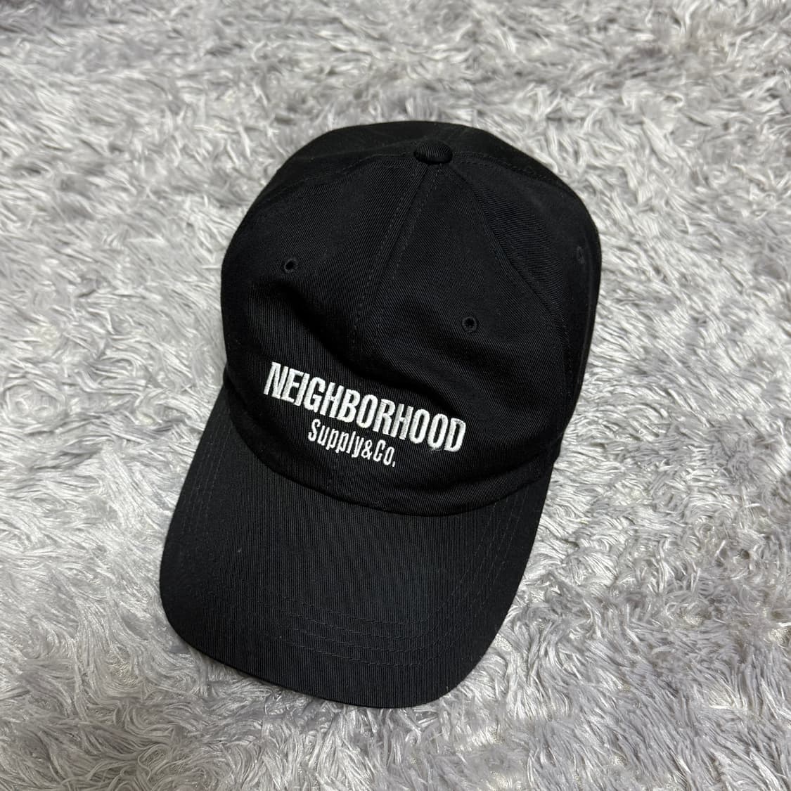 [F] 네이버후드 대드 캡 블랙 상품이미지1