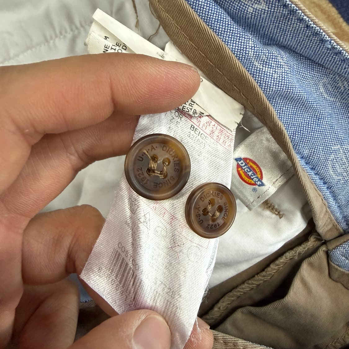 (32)디키즈 DICKIES 치노 코튼 팬츠(베이지) 상품이미지6