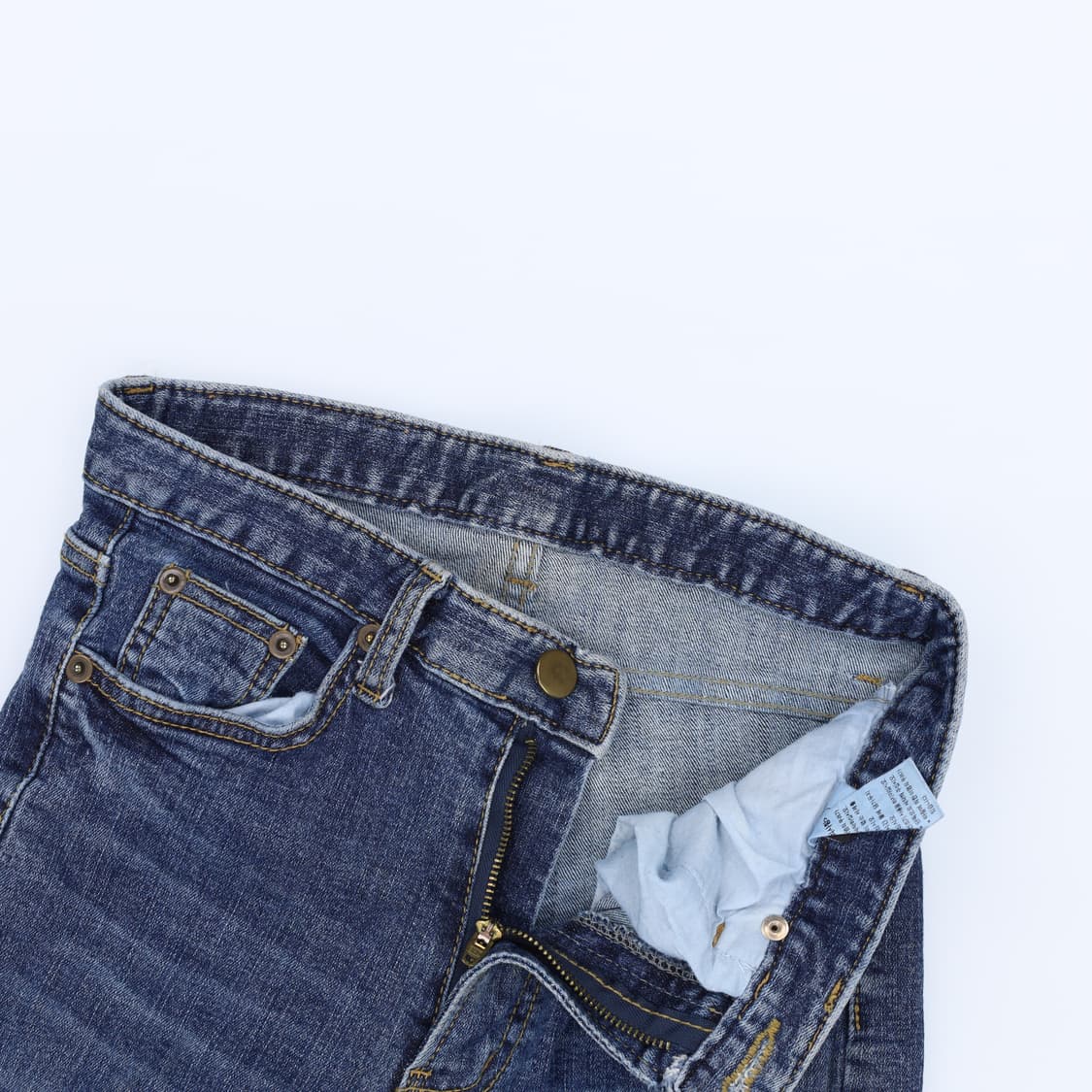 [S] 빈티지 여성 일자청바지 데님팬츠 1205HR2 상품이미지4