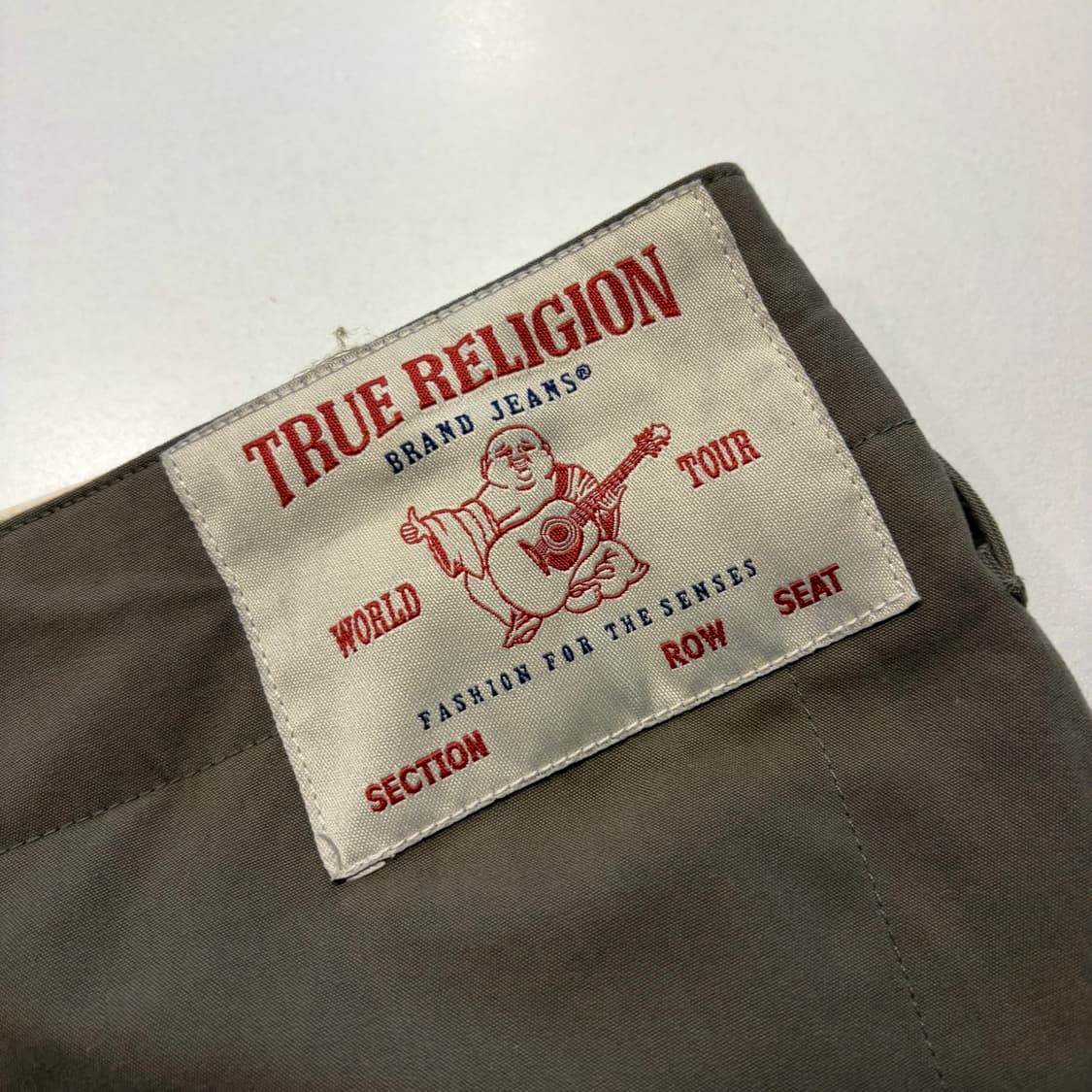 [L] 트루릴리젼 밀 그레네이드 와이드 팬츠 올리브 C581 상품이미지4