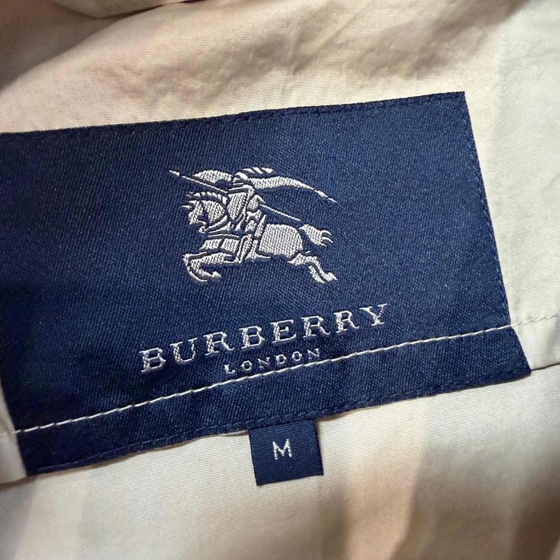 버버리 클래식 00‘s 나일론 맥코트  상품이미지4