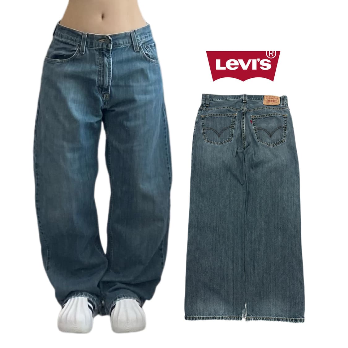 리바이스 00s 559 새깅 워싱 데님팬츠 상품이미지1