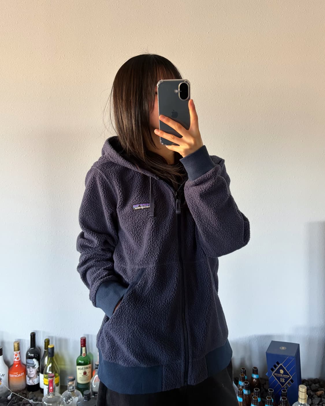 [M]파타고니아 시어링 플리스 후드 집업 상품이미지1