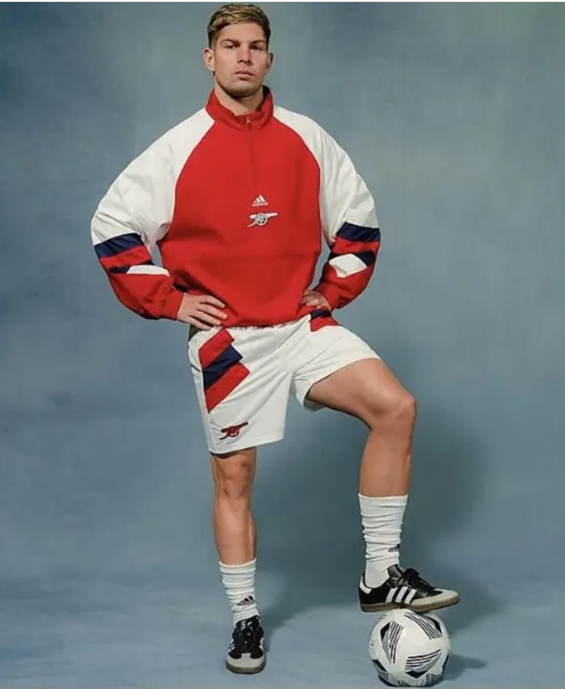 아디다스 아스날 22-23 레트로 아이콘 아노락 M사이즈 상품이미지1