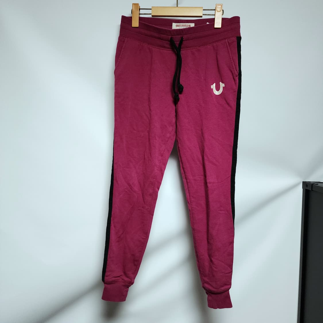 트루릴리젼 Y2k 키치 하이넥 코튼 트레이닝 셋업 (자주빛)
 상품이미지6