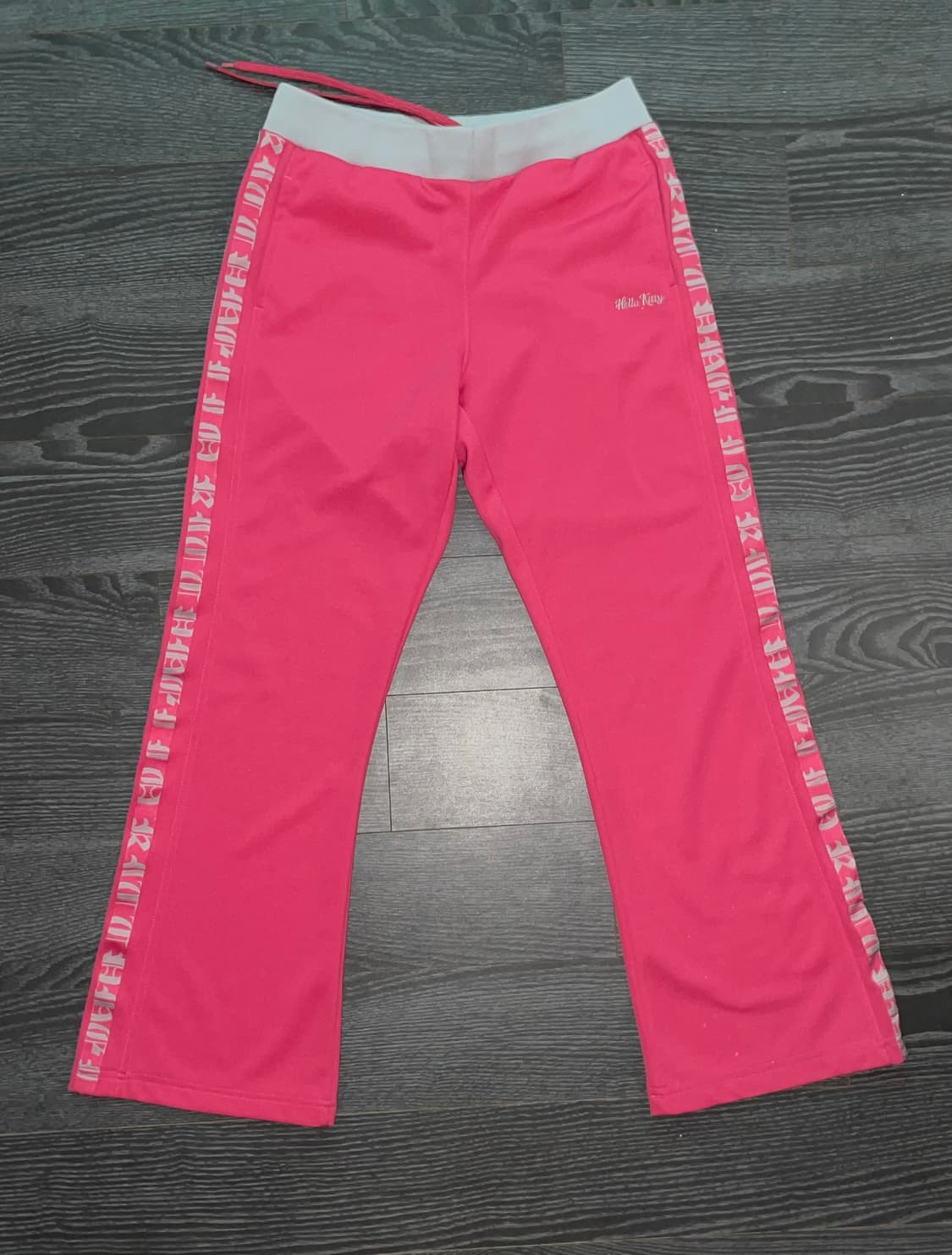 76s 06s 고전키티 헬로키티 핫핑크 트레이닝팬츠 키치 갸루 산리오 상품이미지1