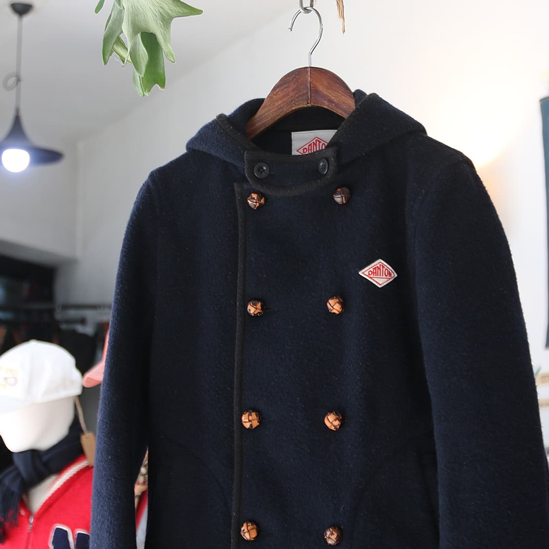 DANTON 모직 후드 자켓 (여성용 36) 상품이미지1