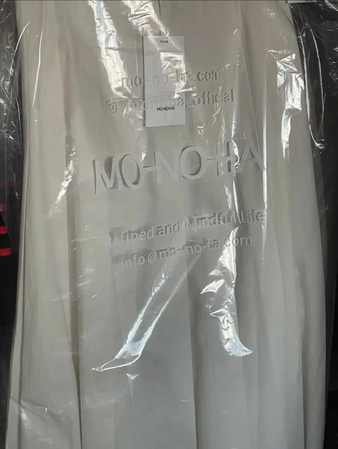 (새상품)모노하 monoha Cotton pleated skirt  상품이미지2