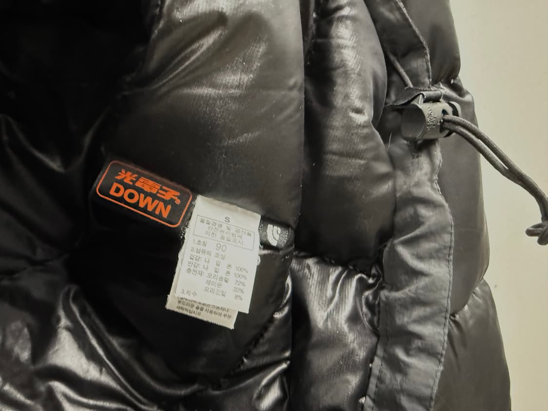 남성 S (95추천) / 노스페이스 아콘카구아 서밋시리즈 패딩 블랙 상품이미지5