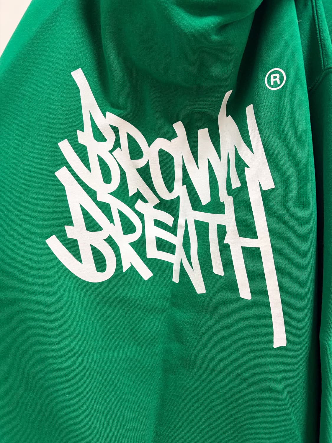 브라운브레스 후드 M 그린 상품이미지1