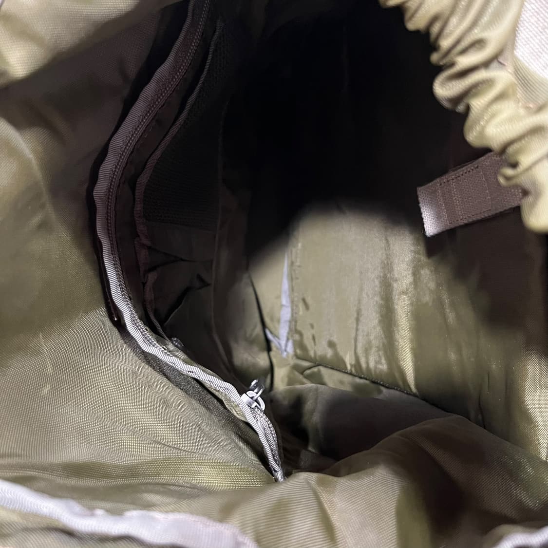 에이글 카키 캔버스 빈티지 백팩 상품이미지7