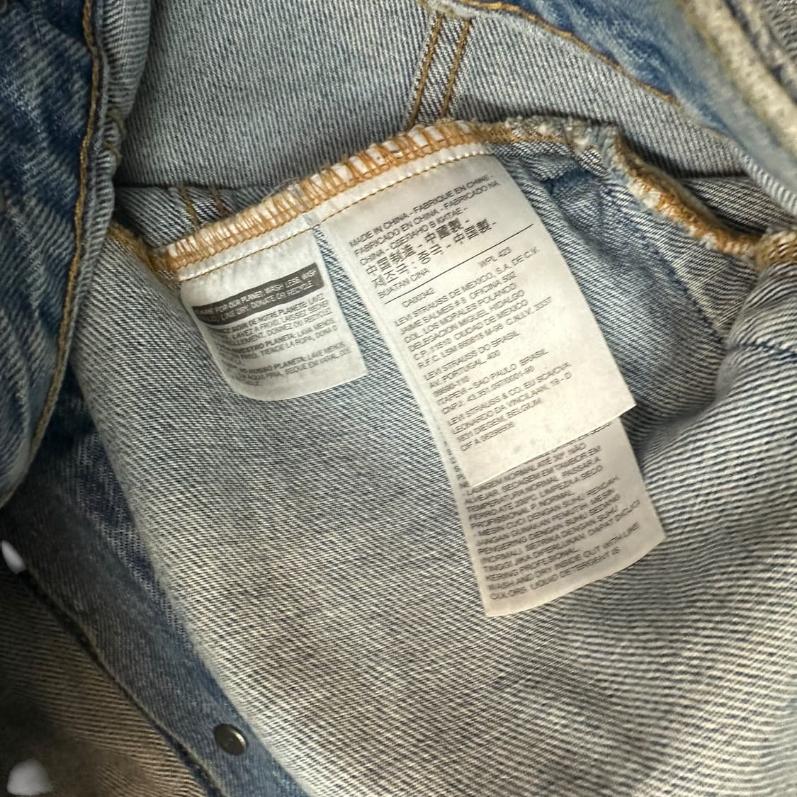 리바이스 트러커 데님 자켓 상품이미지6